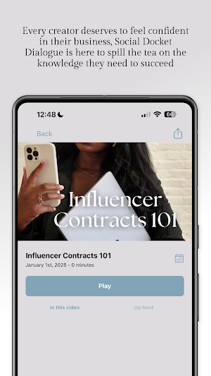 Social Docket Dialogue Screenshot 3