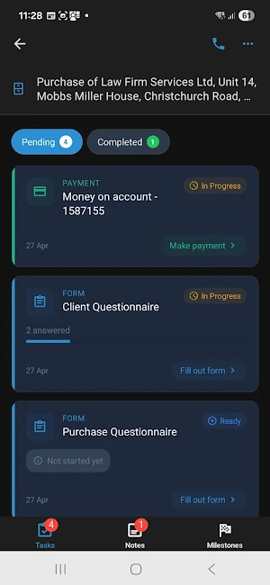 Minerva Owl Portal Screenshot 1