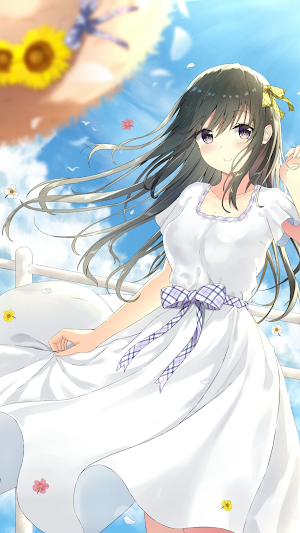 Anime Girl Wallpaper HD 2K 4K Screenshot 2