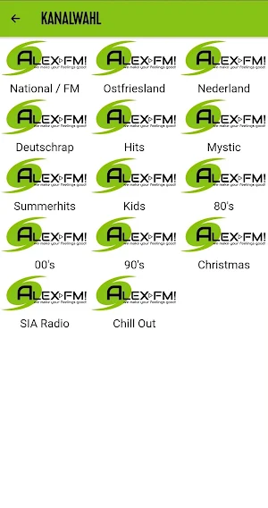 RADIO ALEX FM DE/NL Screenshot 2