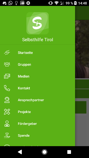 Selbsthilfe Tirol Screenshot 1