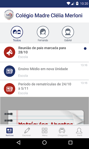 Colégio Madre Clélia Merloni Screenshot 2