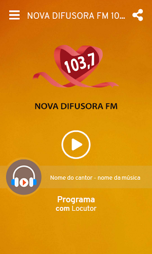 Nova Difusora FM 103,7 Screenshot 1