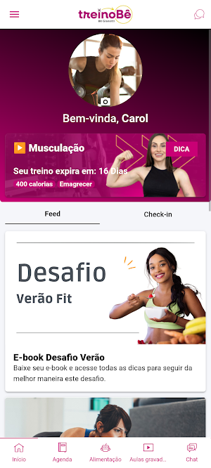 Be Gianotti - treino Bê Screenshot 1