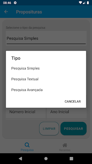 Processo Legislativo Digital Screenshot 2
