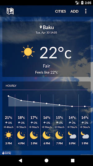 Azerbaijan Weather Screenshot 0