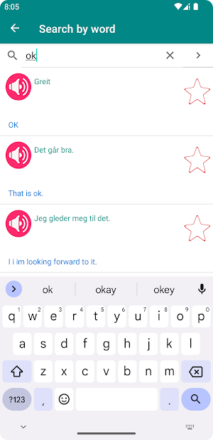 Norwegian - Listening Speaking Screenshot 2