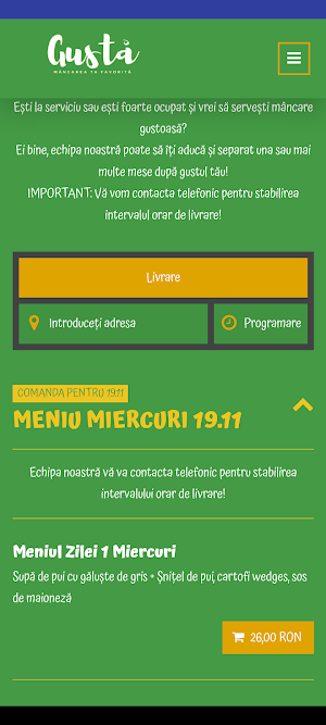 Gustă Screenshot 0