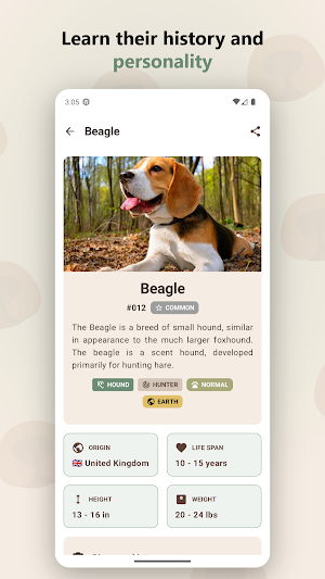 Snoutly: Discover dog breeds Screenshot 2