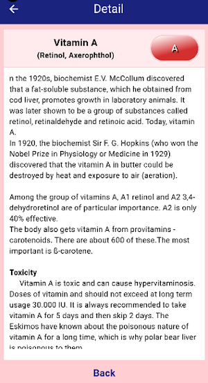 Vitamins Dosage Screenshot 3