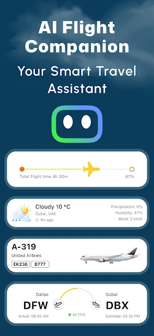Flight Tracker Live & AI Radar Screenshot 0