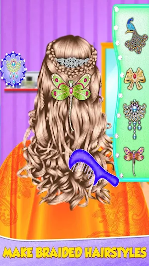 Braiding Fashion Hairstyle : Makeover Salon Screenshot 0