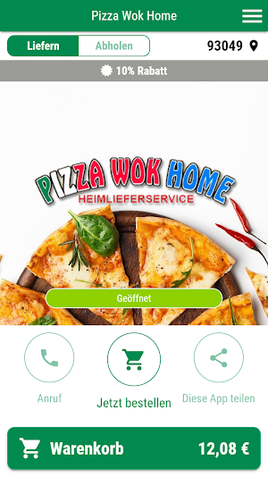 Pizza Wok Home Screenshot 0