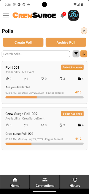 Crew Surge LLC Screenshot 0