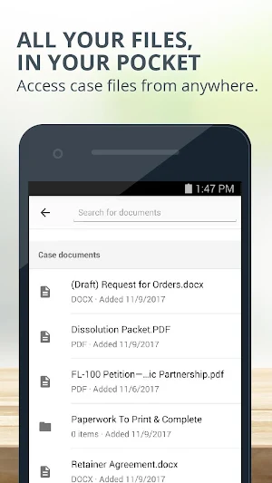 MyCase Screenshot 2
