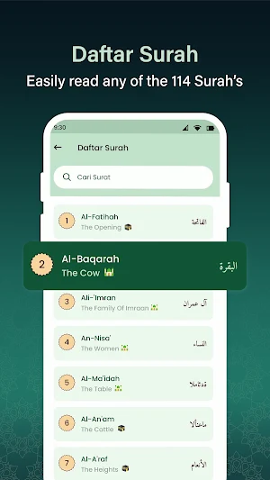 Al Quran Bahasa - Read & Audio Screenshot 1