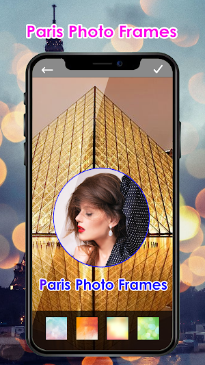 Paris Photo Editor and Frames Screenshot 3