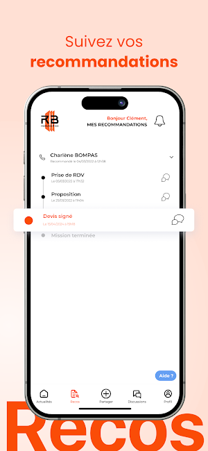 RB Menuiseries Screenshot 2