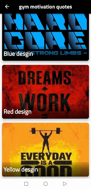 gym motivation quotes Screenshot 2