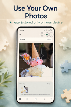 Pure Jigsaw Puzzle – ad-free Screenshot 3