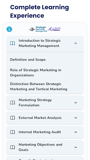 Strategic Marketing Management Screenshot 0