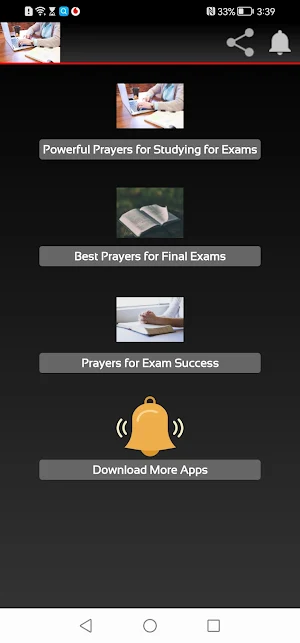 Prayers for Exams Screenshot 1