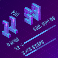 SageHuz 3D Cube Watch Face