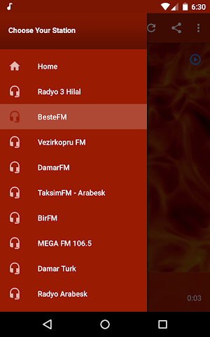 Turkey Radio Online Screenshot 3