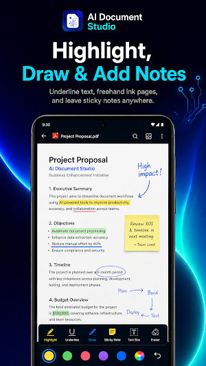 AI Document Studio: PDF Reader Screenshot 2