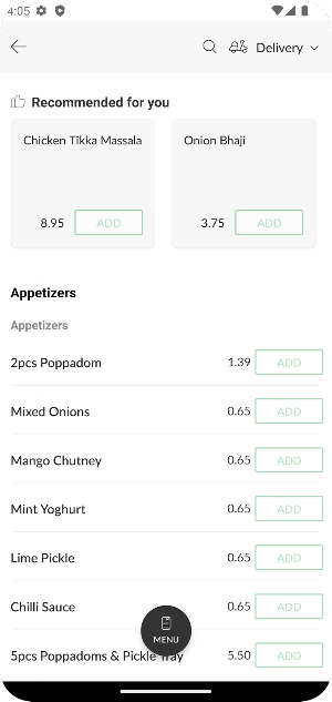 Congleton Tandoori Screenshot 1