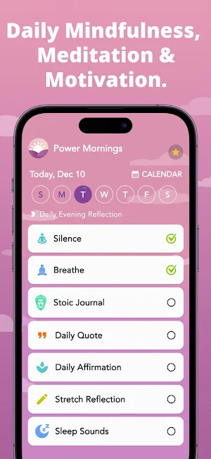 Power Morning Routine Screenshot 1