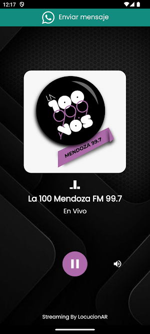 La 100 Mendoza FM 99.7 Screenshot 0