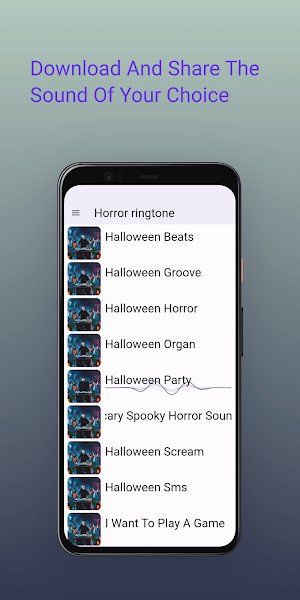 Horror ringtone - sounds Screenshot 2