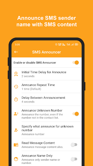 Caller Name Announcer and Flash Alerts: Hands-Free screenshot 4