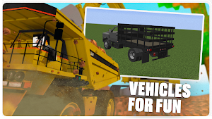 Mod racing Truck in Minecraft Screenshot 2