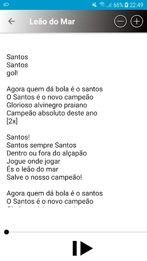 Cantos do Peixe Screenshot 2