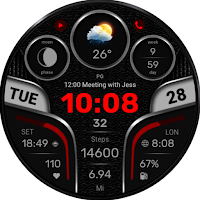 WFP 312 Modern watch face