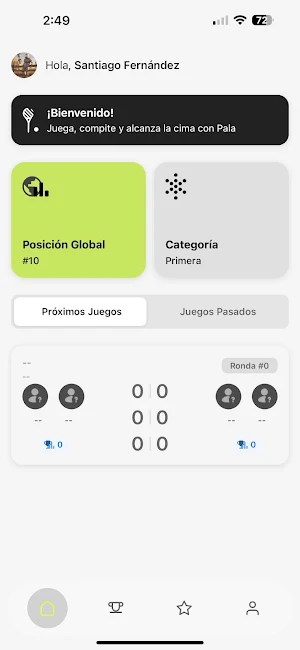 Pala: Torneos de Padel Screenshot 2