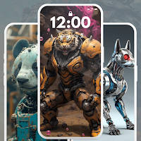 Robotic Animals Wallpaper 4K