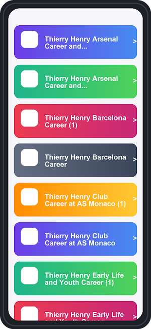 Thierry Henry Trivia Quiz Screenshot 0