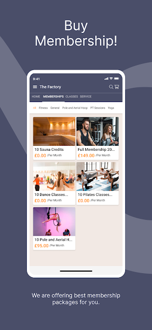 Factory Fitness & Dance Centre Screenshot 1