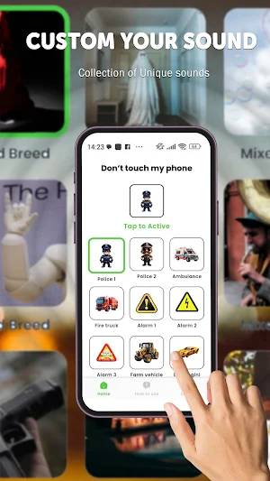 AntiTheft : Don't Touch Phone Screenshot 3