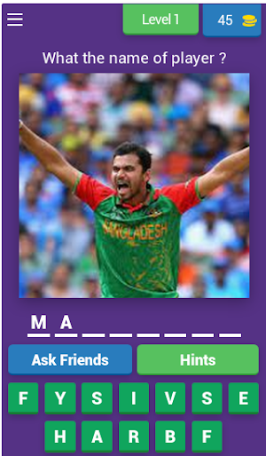 guess the player pic - Quiz Screenshot 0