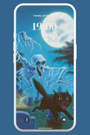 Vintage Halloween Wallpaper 4K Screenshot 0