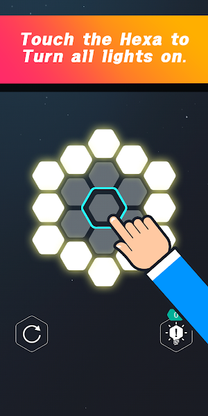 LIGHT UP 7 VIP - Hexa Puzzle Screenshot 0