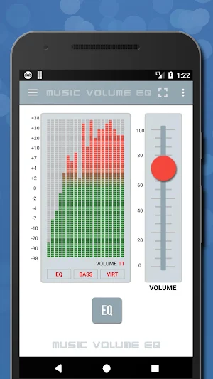 Music Volume EQ - Equalizer Bass Booster Amplifier Screenshot 2