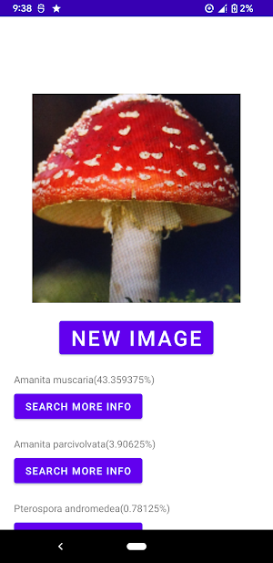Mushroom identifier Screenshot 0