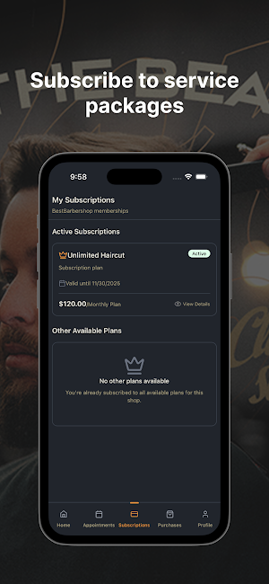 DonDiego Barbershop Screenshot 1