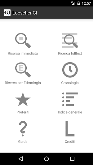 GI Vocabolario di lingua greca Screenshot 1
