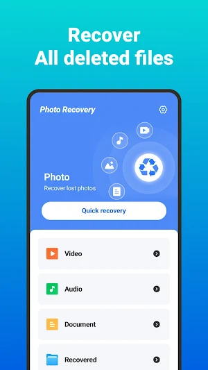 Photo Recovery - Restore Files Screenshot 0
